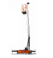 Model No. M1100 Single Mast Aerial Work Platform for Warehouse, Factory and Industrial Access Use, Professional Elevated Platform for Maintenance, Installation and Inspection Tasks 